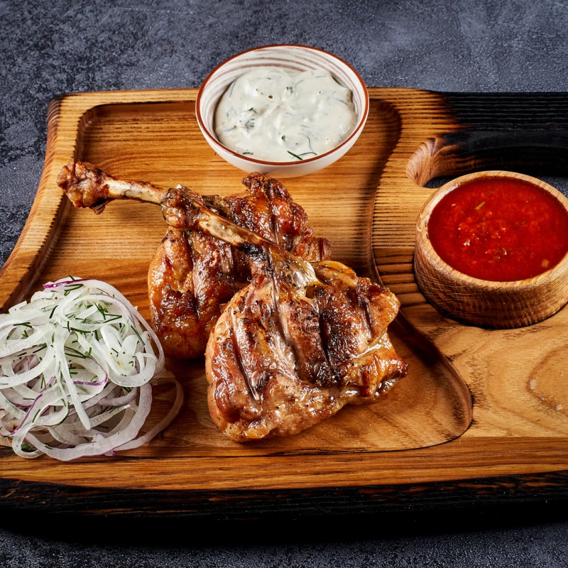 Шашлык из куриных бедрышек