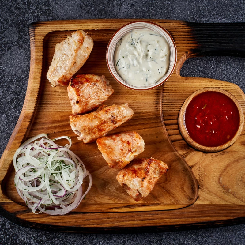 Шашлык из филе индейки