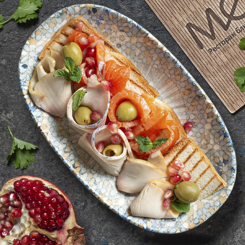 Лосось и масляная