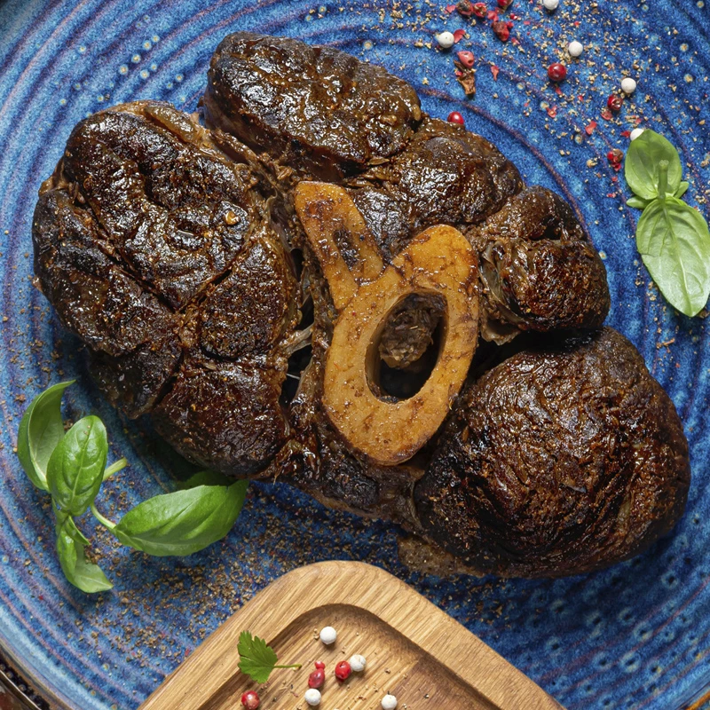 Стейк Оссобуко по-ливански