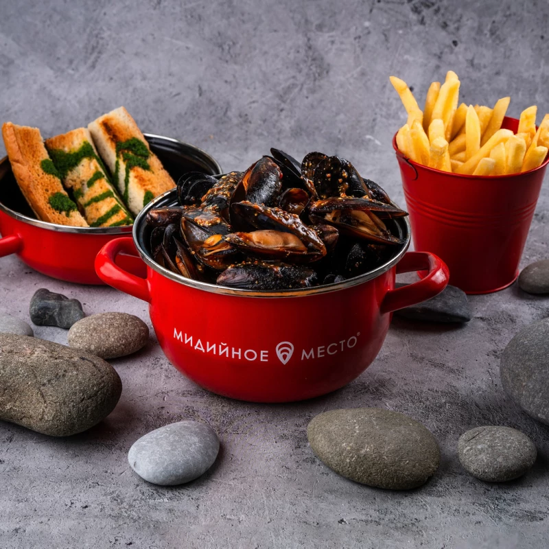 Мидии в соусе по-каталонски