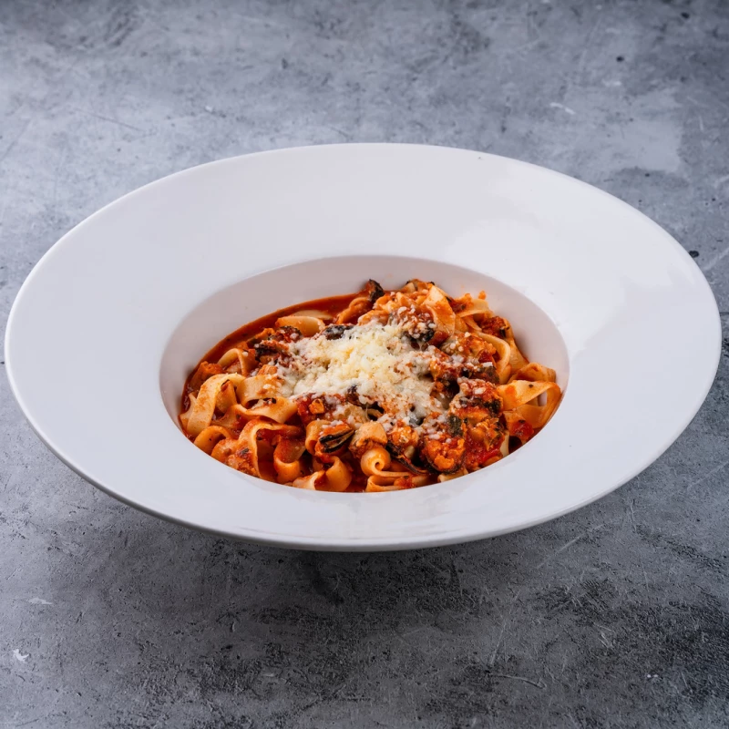 Паста томатная с мидиями