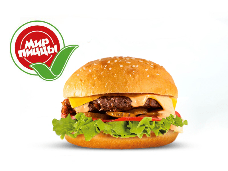 Бургер из мраморной говядины