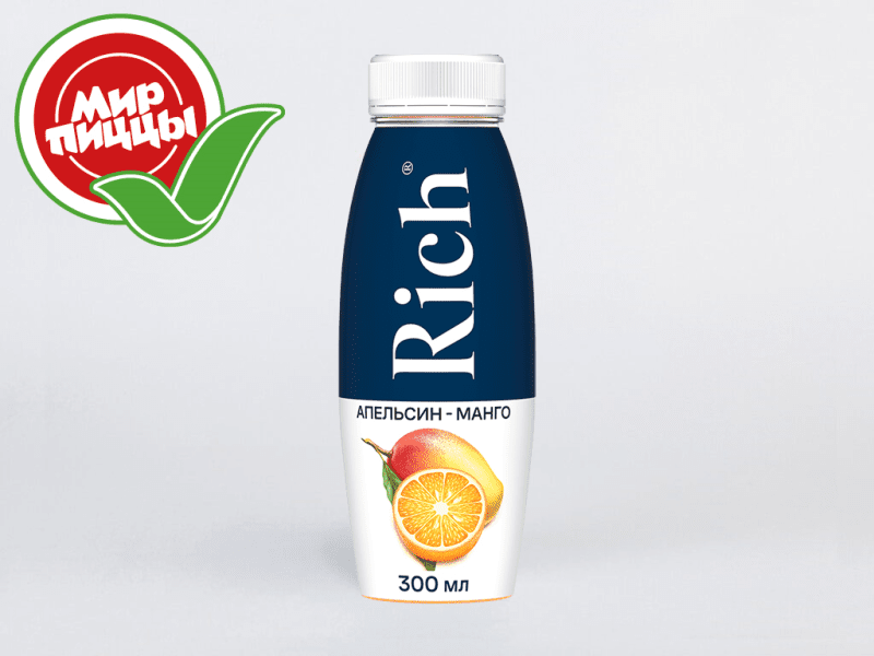 Нектар Rich апельсин-манго 0,3 л 