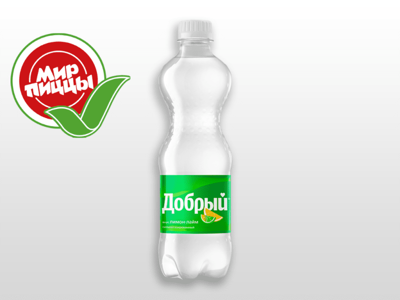 Лимонад Добрый Лимон-лайм 0,5 л