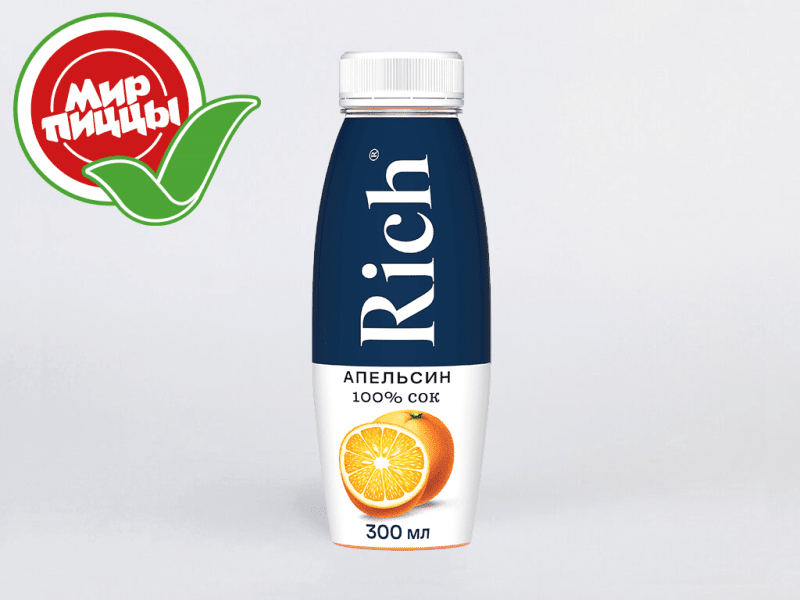 Сок Rich апельсин 0,3 л 