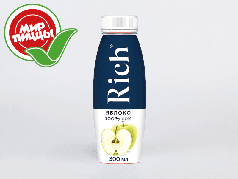 Сок Rich яблоко 0,3 л 