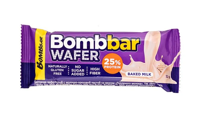 BOMBBAR Wafer — Baked milk(32g порция)