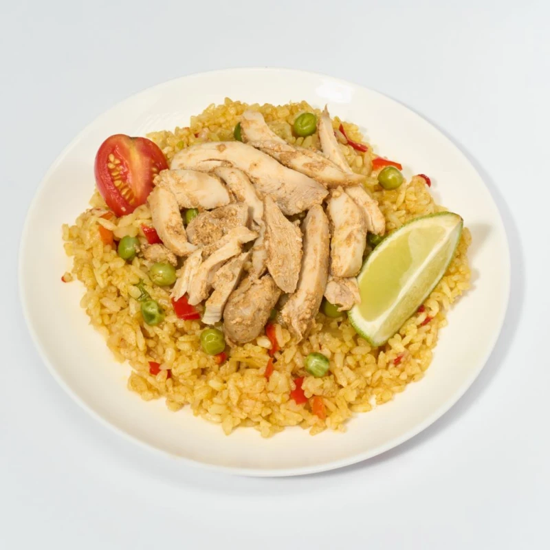 Паэлья с курицей