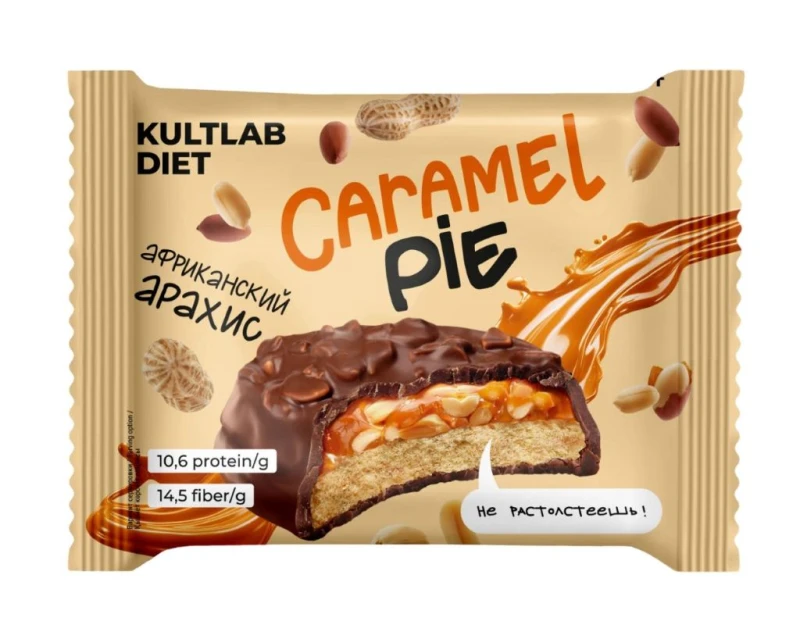 KultLab Caramel Pie Африканский арахис 60 гр