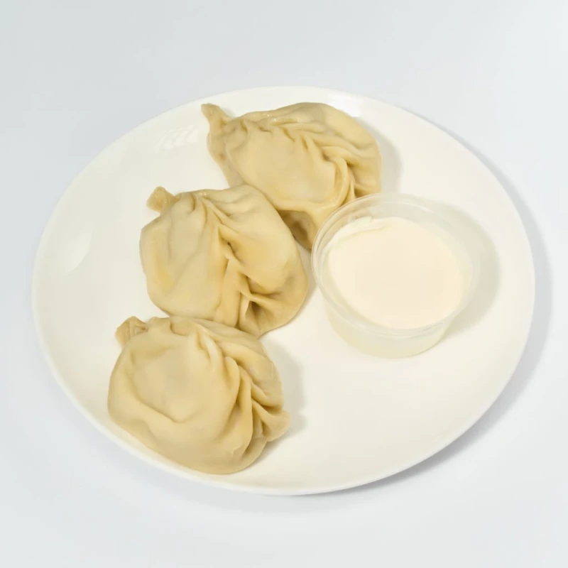 Манты с курицей