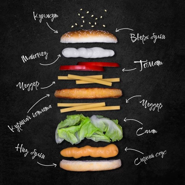 Макикен чикен бургер