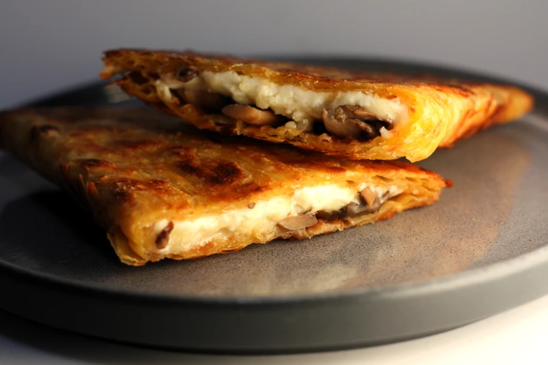 Роти с грибами и сыром