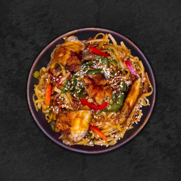 Вокк со свининой