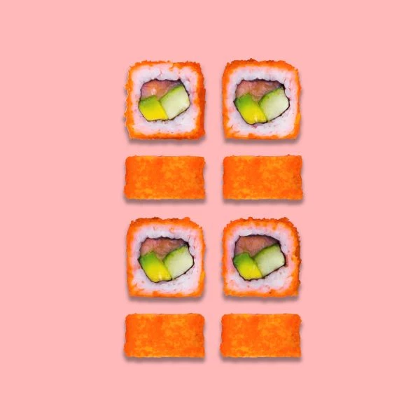 Калифорния с лососем*