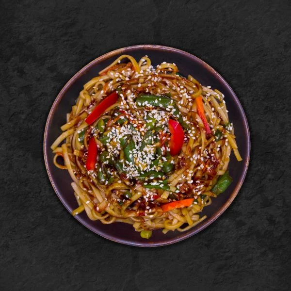 Вокк с овощами