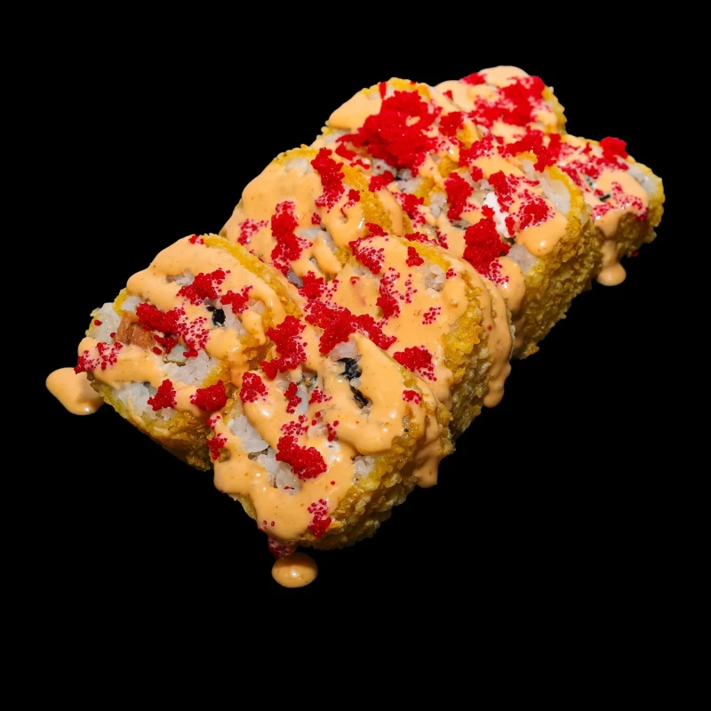 Темпура с соусом спайс