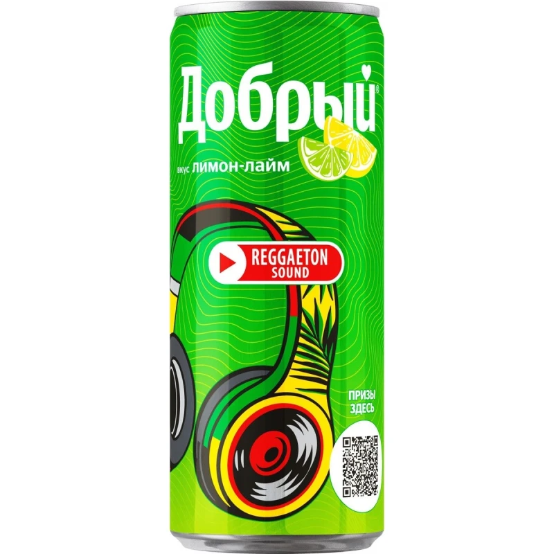 Добрый "Лимон-Лайм" 0,33л ж/б, шт