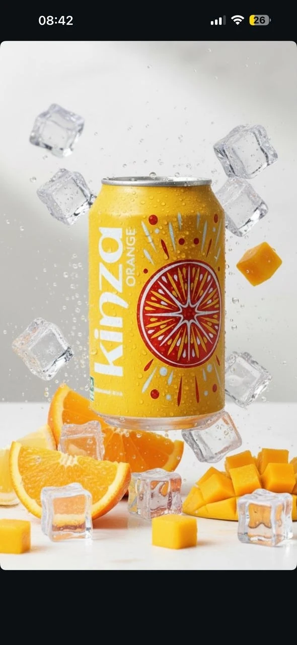 KINZA Orange 0,320мл ж/б, шт