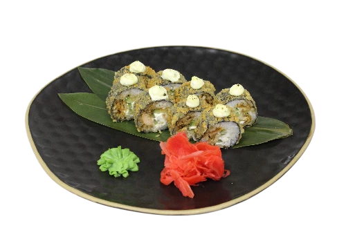 Темпура-ролл семгой