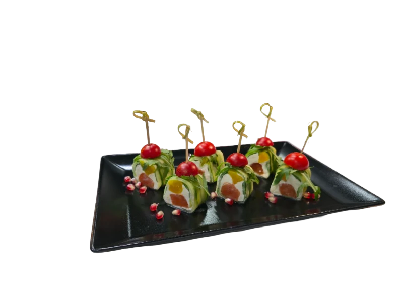 Рулетики с сёмгой и манго 255 гр