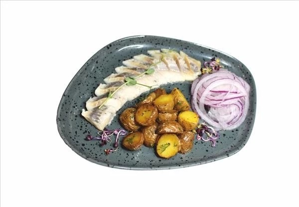 Сельдь с картофелем