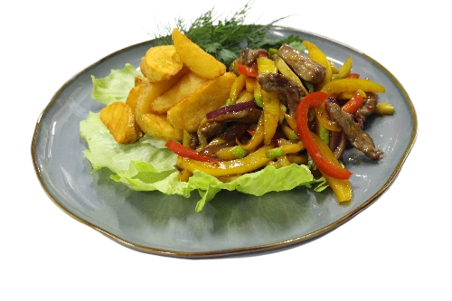 Стрит фрай из свинины