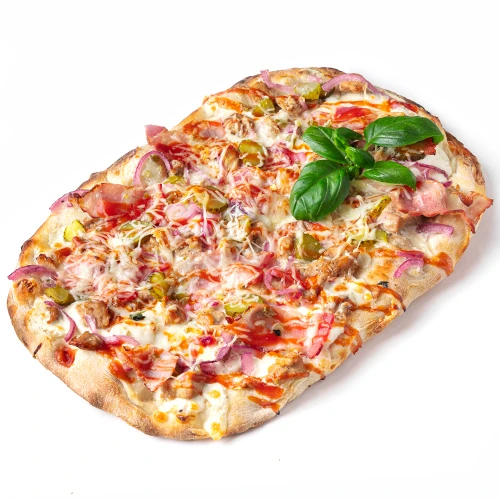 Курица-бекон (на римском тесте)