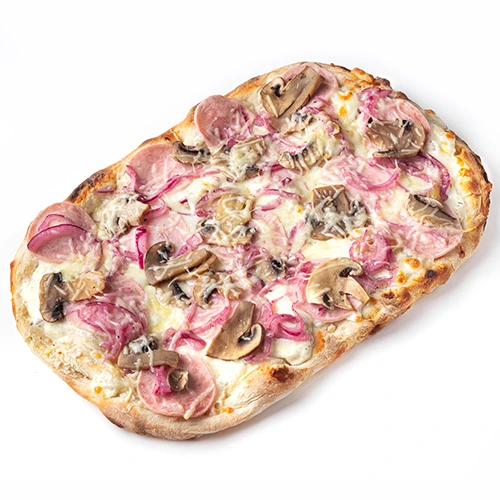 Ветчина-грибы (на римском тесте)