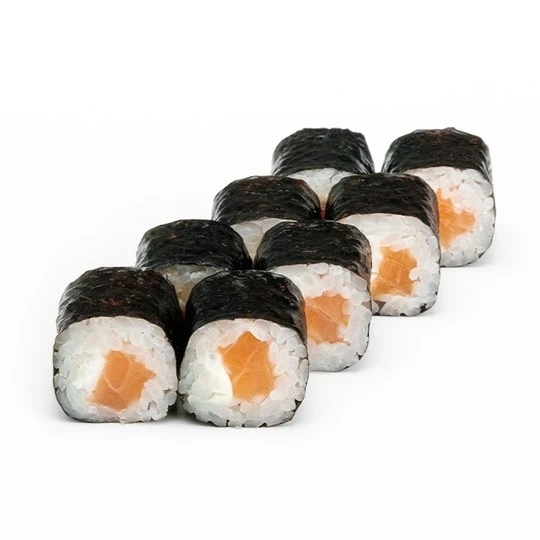 Маки с лососем