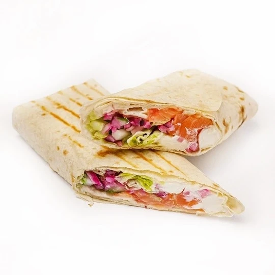 Шаурма с лососем