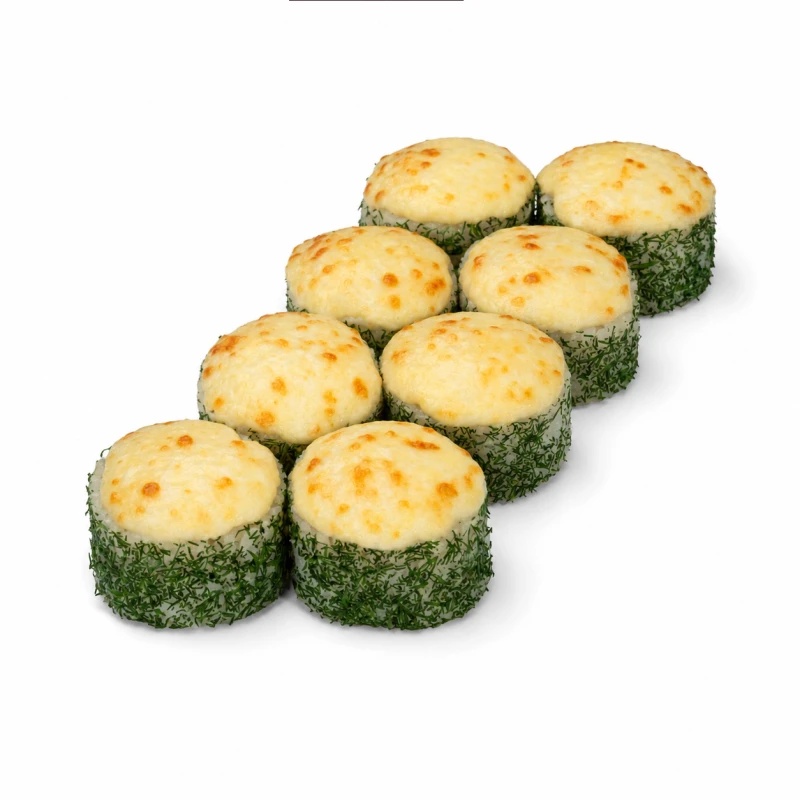 Запечённый с курицей и укропом