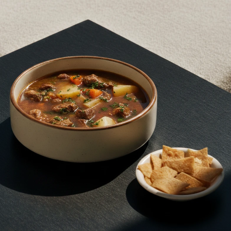 Slow-Cooked Mutton Stew