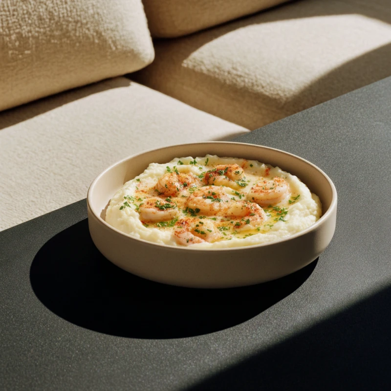 Pil Pil Prawns & Mashed Potato Bowl