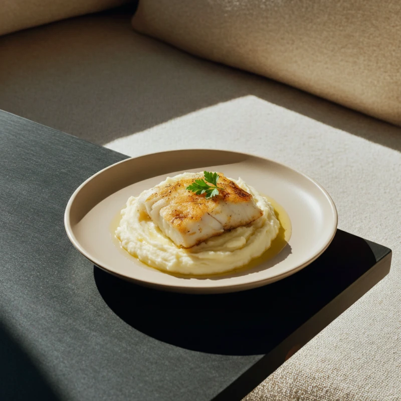 Lemon Butter Fish Fillet & Mashed Potato Bowl