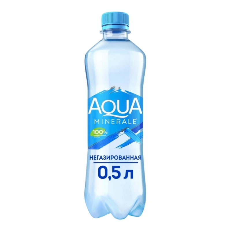 АКВА МИНЕРАЛЕ БЕЗ ГАЗА 0,5Л