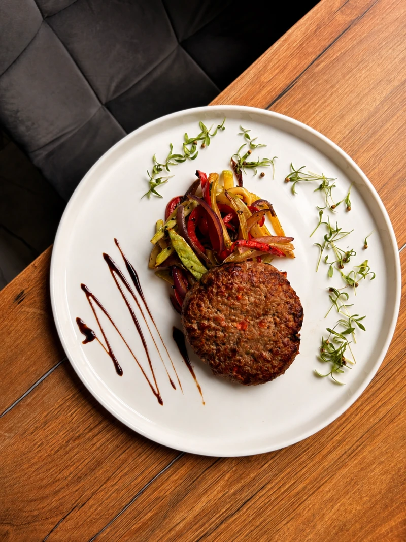 Чабанская баранина с печеными овощами