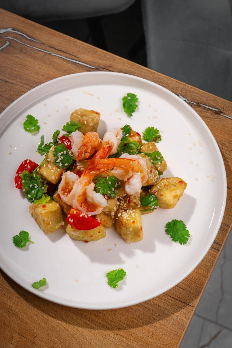 Лаззат креветками