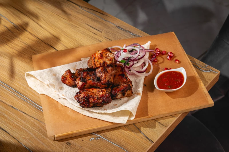 Шашлык из шеи