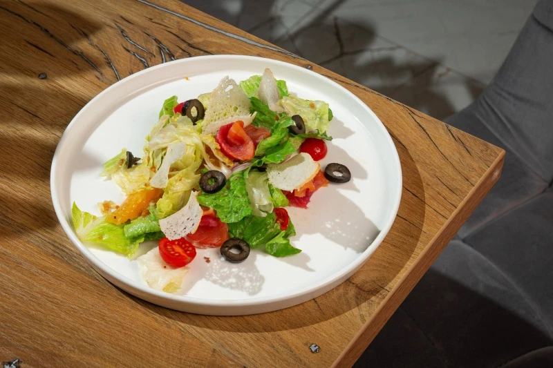 Салат с Лососем