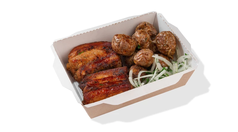 Бокс с ребрами 310гр