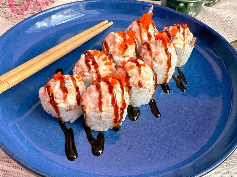 Запеченые роллы