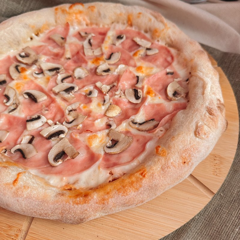 Ветчина и грибы 40см