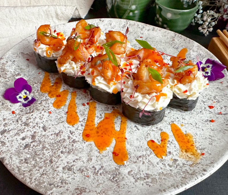 ролл Сливочная креветка