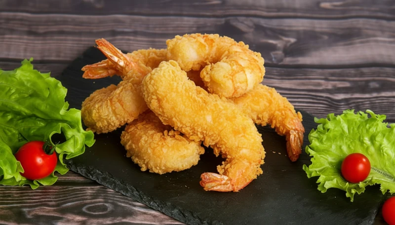 Креветка в кляре