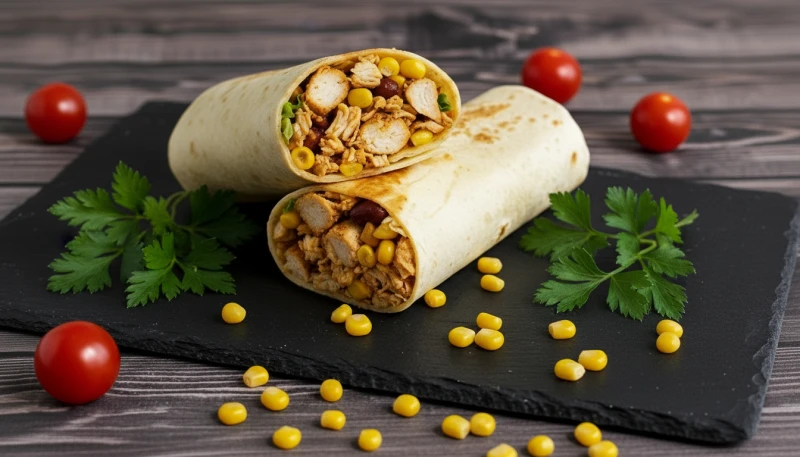 Буррито с курицей