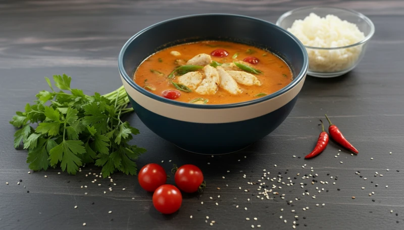 Том Ям с курицей