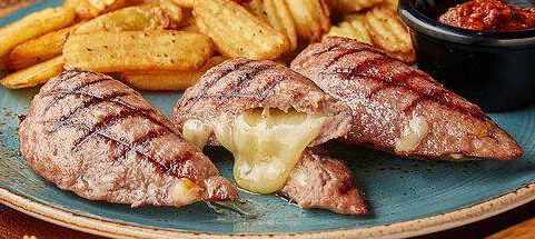 Кёфте с сыром