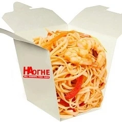 Лапша WOK с креветками