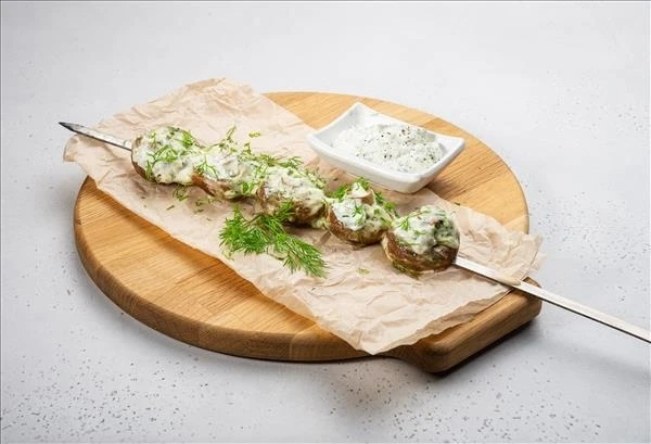 Грибочки на углях